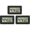 EEEKit 3 Pack LCD Digital Hygrometer Thermometer, Mini Digital Temperaturmesser