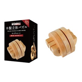Gakken KUMUZ Wooden 3D Puzzle TangleMoon (Age 15 and Up) KO631894