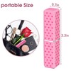 Red Cute Lipstick Lighter, Soft Flame Refillable, Adjustable Open Flame