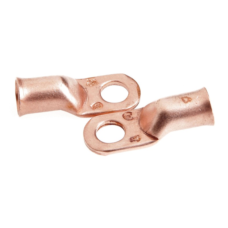 Forney 60096 Copper Cable Lugs, Number 1/0 Cable with 3/8-Inch