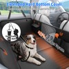 Back Seat Extender for Dogs, Heavy-Duty Hard Bottom Backseat Cover,
