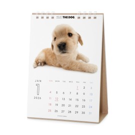 THE DOG Desktop Calendar 2026 [Golden Retriever]