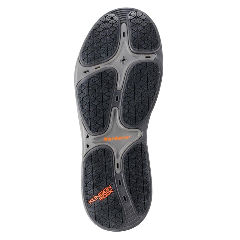 Korkers Men's Chrome Lite Wading Boot w/Fixed Kling-On Rock Soles