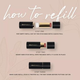 Beauty Society-Cream Blushes - Timeless Refillable Face Sticks-Free Shipping! - Famous