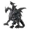 Ebros Ancient Legendary Three Headed Dragon Hydra Roaring Statue 8"