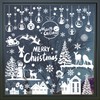 9 Sheets Christmas Window Stickers,256PCS Double Sided PVC Static Xmas