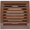 Brown Exhaust Hood Vent 4'' Inch with Built-in Pest Guard