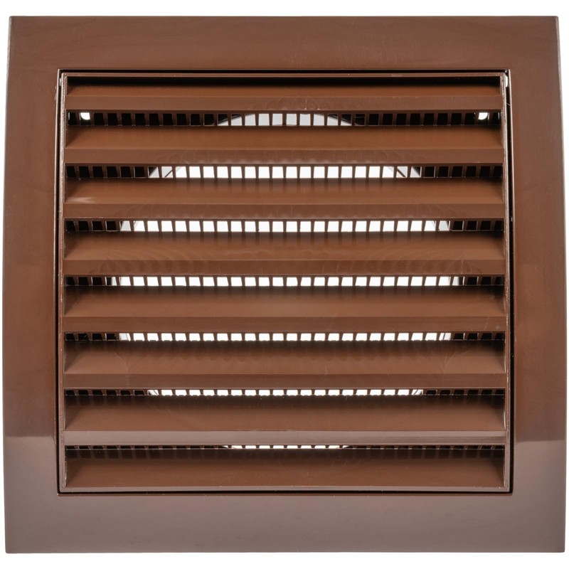 Brown Exhaust Hood Vent 4'' Inch with Built-in Pest Guard