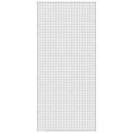 Geyer Instructional Products 503001 Dry Erase Door Grid, 82" Height, 38" Length, White/Black