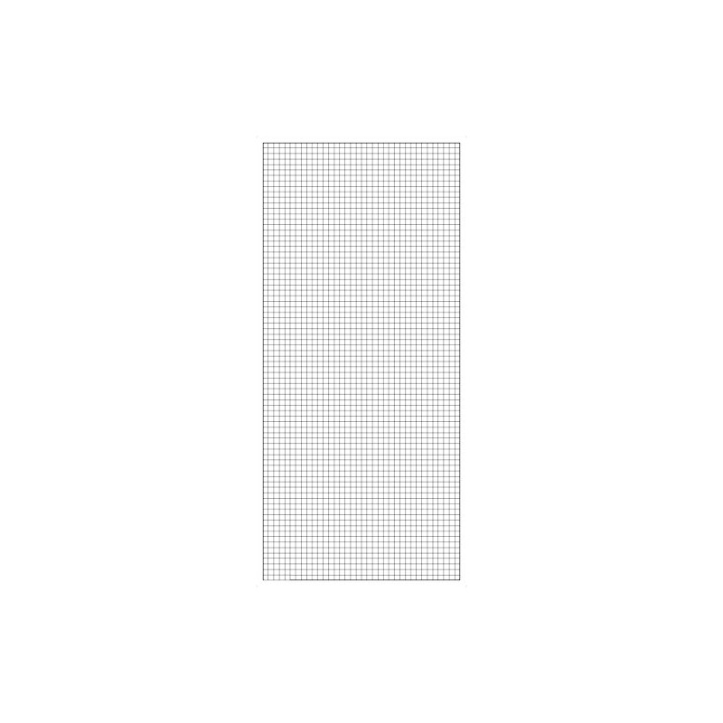 Geyer Instructional Products 503001 Dry Erase Door Grid, 82" Height,