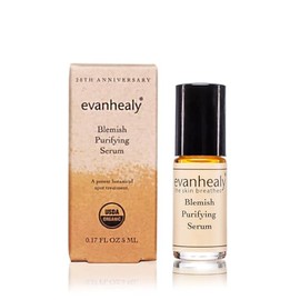 evanhealy Blemish Purifying Serum Spot Treatment for Impure Skin Roll On Stick, Made of Certified Organic Botanical Oils, No GMOs or Parabens, Gluten 