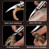 Stainless Steel Shrimp Peeler,2 Pcs Shrimp Peeler Shrimp line Tool