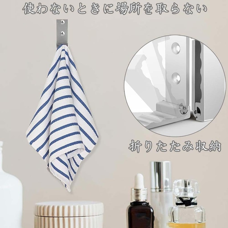 Foldable Wall Hook Wall Hanging Hook Foldable Hook Bath Kitchen
