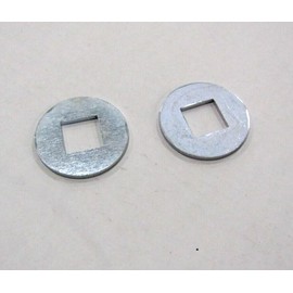 Pro Parts Place, PPP 2 Pack of Disc Harrow Slack washers for 1-1/8" Squared Harrow axles, Takes up Slack