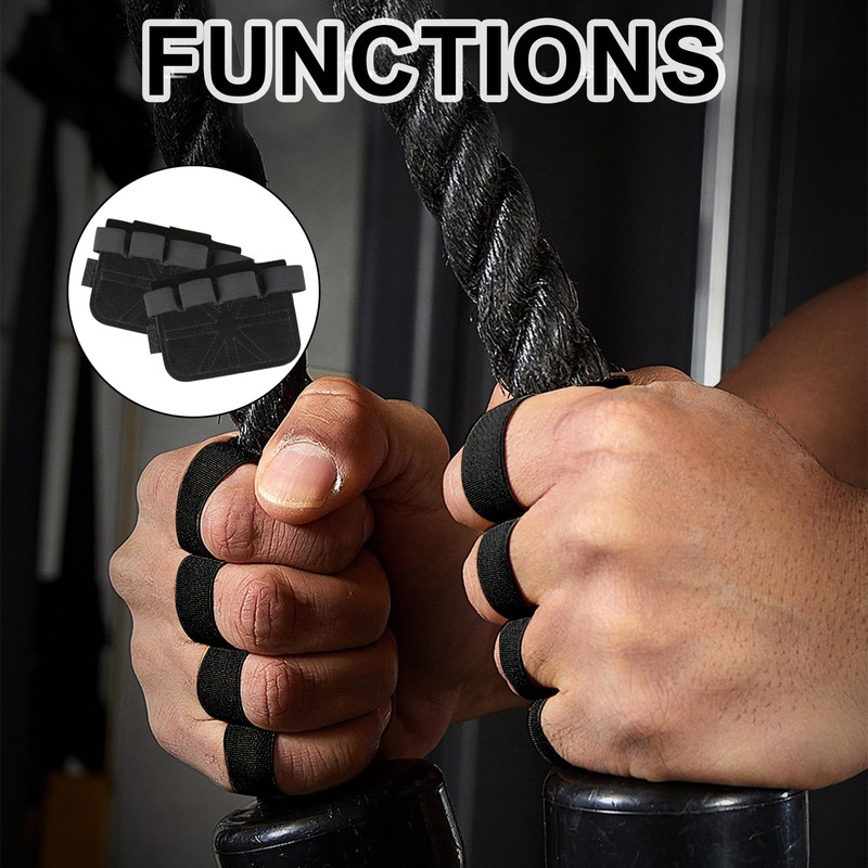 1 Grip Pad Made of Cowhide Leather for Weight Training,