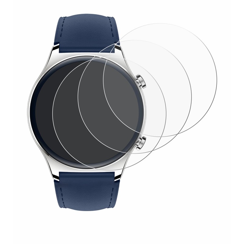 Savvies 6 Pack Screen Protector compatible with Honor Watch GS