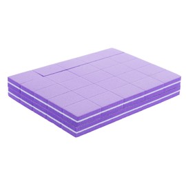 Healvian 50pcs Nail Buffer Sponge Blocks for Polishing Natural Gel Nails for Manicure Pedicure for Professionals Beginners Easy to Shape