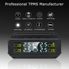 ROWCES Tire Pressure Monitoring System, Solar Power TPMS, 5 Alarm