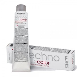 Technofruit Color 8/17 Light Blonde Ash Blonde 100ml, 8/17 graphite brown