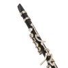 Miniature Clarinet Replica with Stand and Case Musical Instrument Model