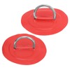 4pcs Inflatable Boat Kayak DRing Pad Patch Marine Fixed Buckle