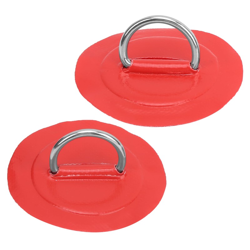 4pcs Inflatable Boat Kayak DRing Pad Patch Marine Fixed Buckle