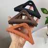 MILANA Hair Clip, Large, Triangular Hair Claw Barrette, Women's Hair