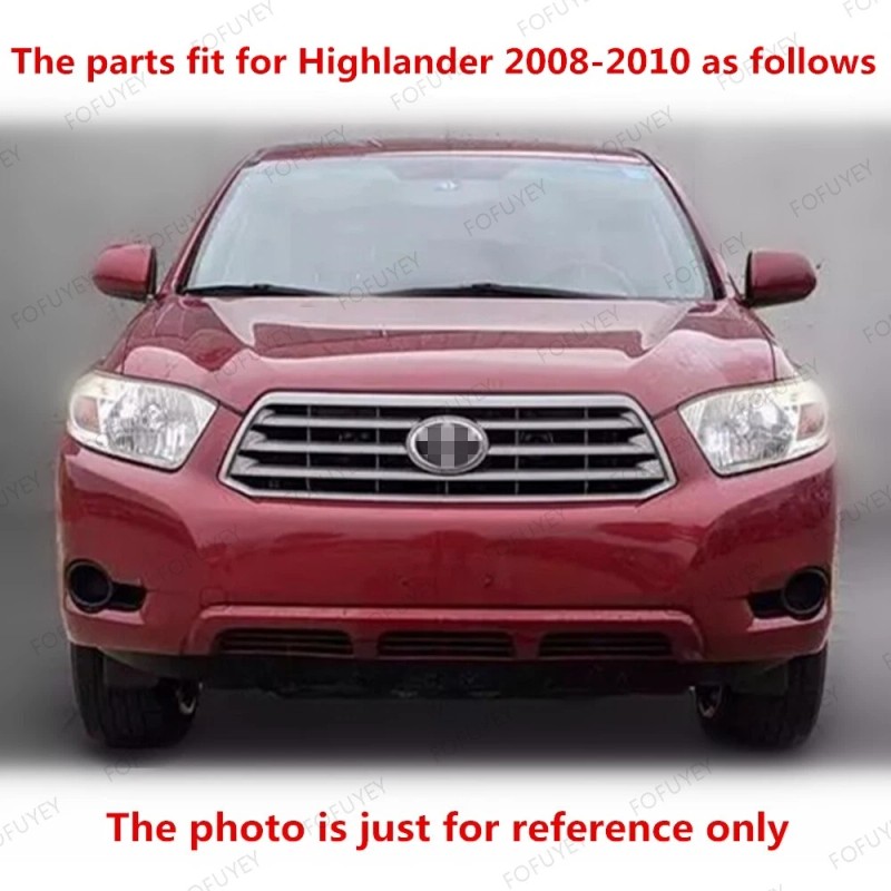 ROKY 3PCS For Highlander 2008-2010 Bumper Holder Brackets + Front