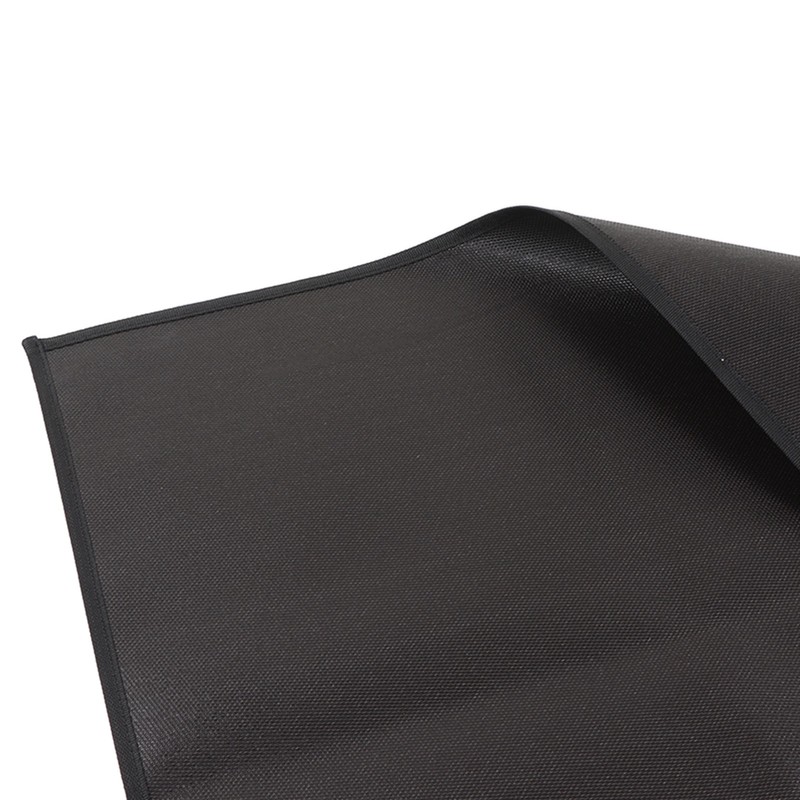 Grill Mat Fireproof Heat Resistant Insulated Pad Protector Black for