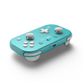 8Bitdo Lite 2 Bluetooth Controller with Motion Controls, Linear Motors Vibration, Joysticks, Triggers and D-pad, Wireless Gamepad for Switch/Switch 2, Android & Raspberry Pi (Turquoise)