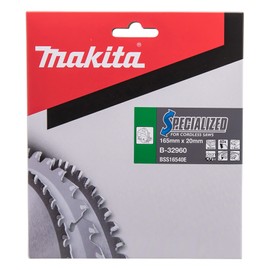 Makita B-32960 Specialized Blade for Cordless Saws 165x20x40T