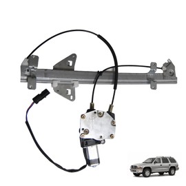 OVANOH Front Left Driver Side Power Window Regulator with Motor Assembly Compatible for Dodge Durango 1998-2003 Dakota 2000-2004 741-649 5066431AC