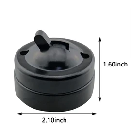 ZZHXSM Retro Single Control Switch, Old-Fashioned Wall Light Button Switch Mounted on Antique Round Surface for Home Office Hotel