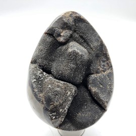 DHRWGEM Natural Dragon Septarian Geode Egg Quartz Crystal Egg Crystal Geode Reiki Healing Home Decor DMDRA1 (0.22lb to 0.66lb)