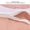2pcs Hanging Diaper Bag Waterproof Double Pockets Zipper Closure Baby