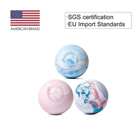 FITZELAR Massage Lacrosse Balls for Myofascial Release, SGS Certification, Massage Deep Tissue for Back and Shoulder, Trigger Point Therapy, Muscle Knots, Relieving Muscle Pain, Yoga Ball for Feet