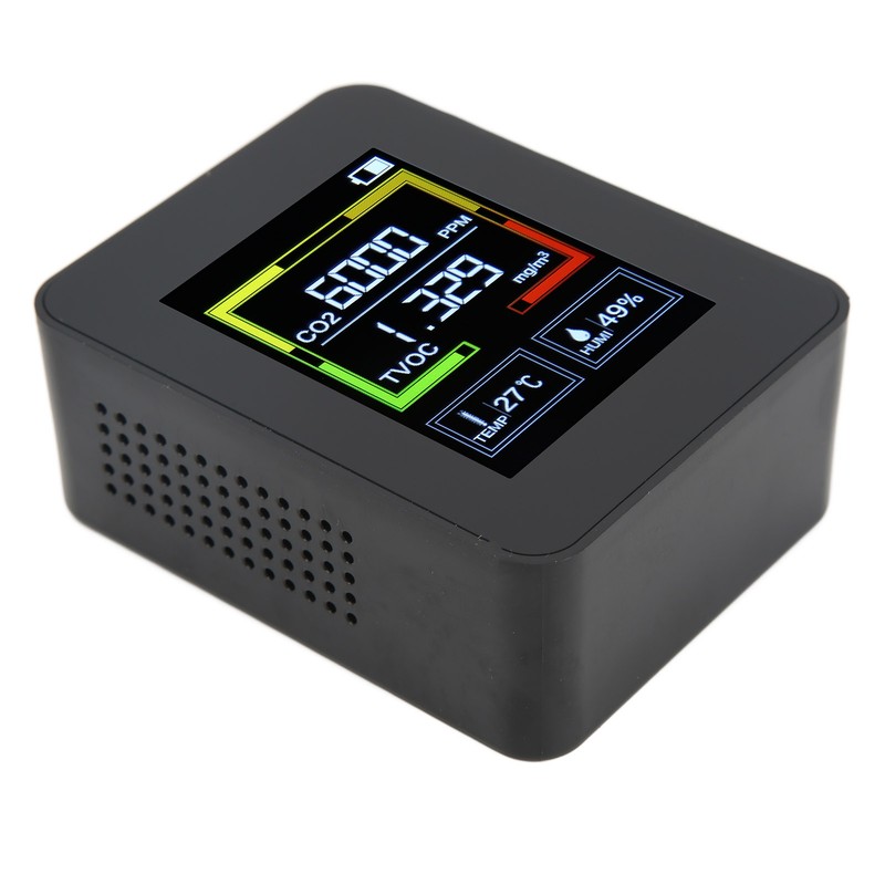 ZNAZ2CO2 Carbon Dioxide Detector Intelligent 4 In1 TOVC Air Quality