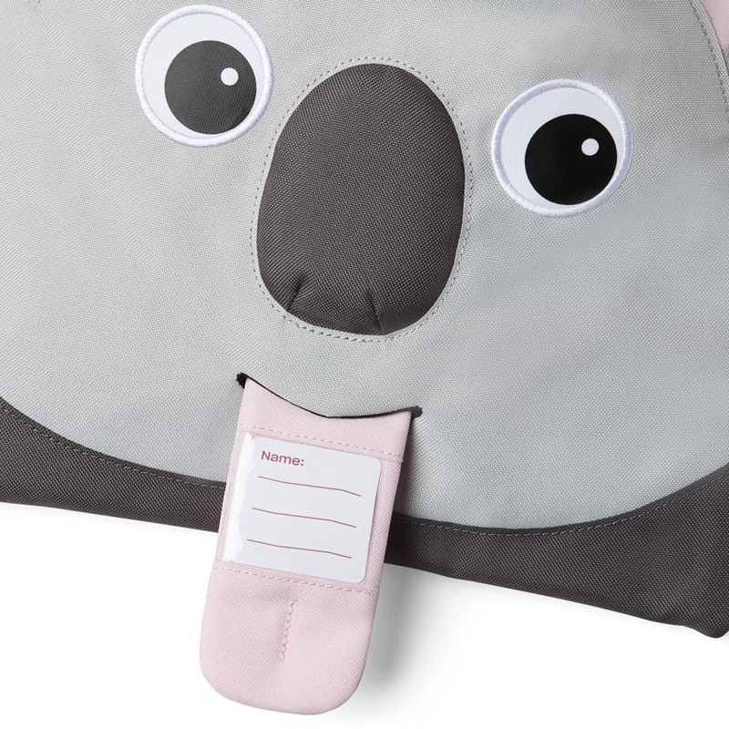 Affenzahn Unisex – Children's Koala Children's Sports Bag, Grey, 28.5