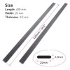 2pcs 4x20mm Length 420mm Flat Carbon Fiber Bars,Pultruded Carbon Fiber
