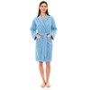 TowelSelections Women’s Robe, 100% Cotton Short Terry Shawl Bathrobe X-Small