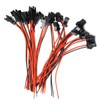 DEVMO 10 Pairs 15cm Long JST SM 2Pins Plug Male