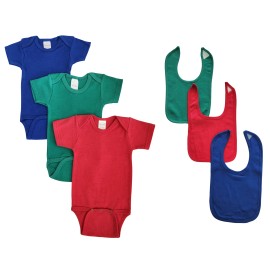UD_Unisex Baby 6 Pc Onezies Nc_0469m