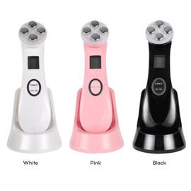 Skin Rejuvenation Instrument RF/Electric Muscle Stimulation Beauty Instrument Cleansing Brightening Phototherapy Tender Skin Warm Lifting Eye Care