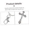 VILLFUL Keychain Keys Cross Jesus Charm Key Pendant Cross Pendant