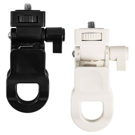 Namvo 2pcs Selfie Light Clip Anti-Slip Monitor Mount with 1/4 Universal Screw for Multiple Uses Camera Clamp Phone Light Holder Attachment for Laptop Tripod Live Stream