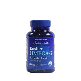 Puritan Pride Cosher Omega 3 750 60 Capsules / 퓨리탄프라이드 코셔 오메가3 750 60캡슐