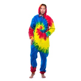 #followme 6436-MULTI-XXL Jumpsuit/Adult Onesie/Pajamas