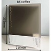 3 Pack A5 A6 B5 Loose Leaf Binder Cover 6-Ring