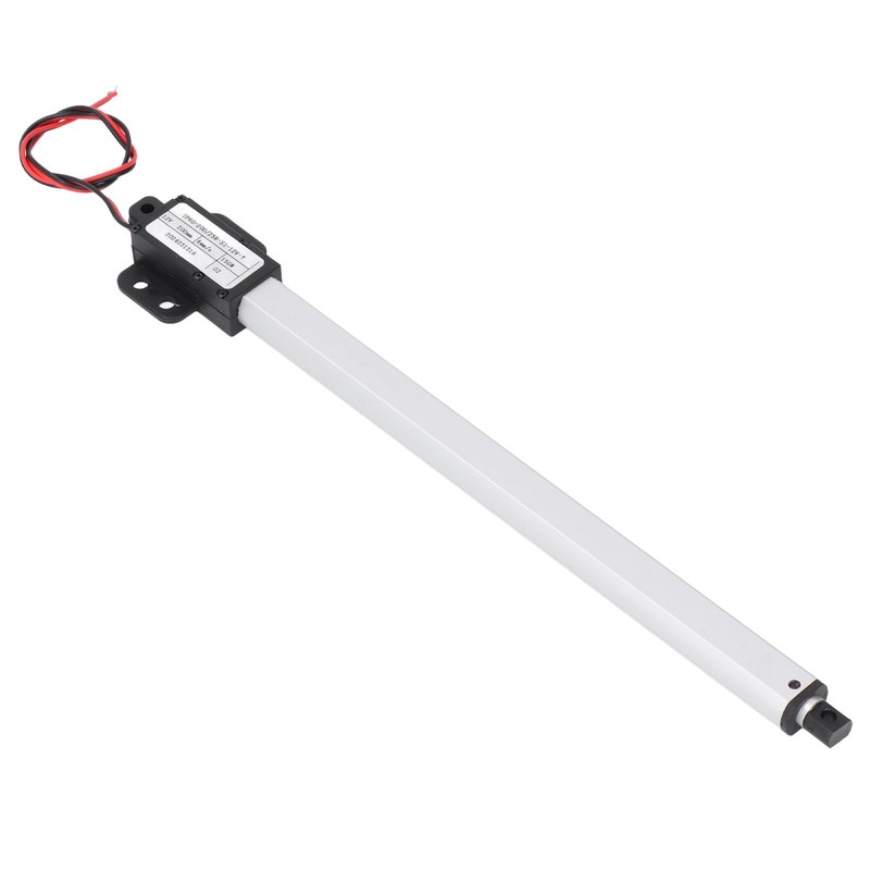 12V Micro Linear Actuator, 200mm Stroke, 150N Force, 4mm/s Speed,