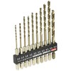BIC TOOL Moonlight Drill Hex Shank 10-Piece Set (φ2.0, φ2.5,